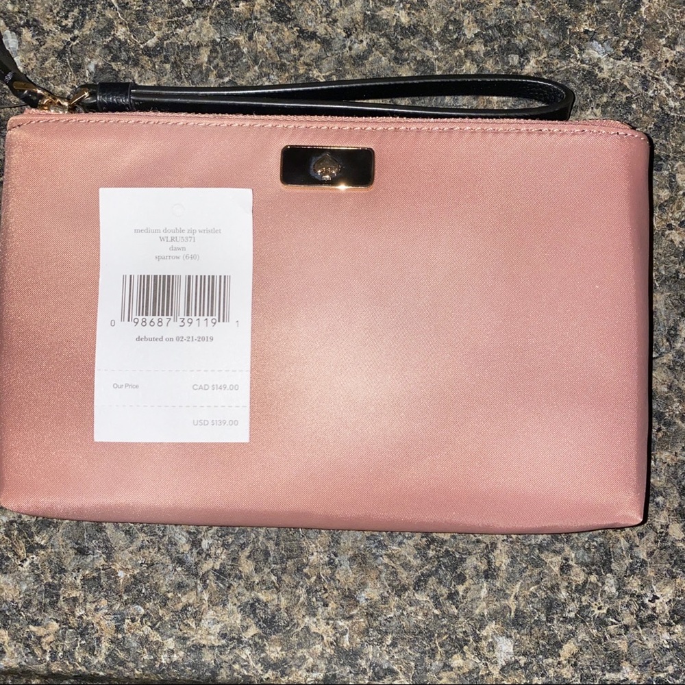 Kate Spade Dawn Medium Double Zip Wristlet - Picture 2 of 4